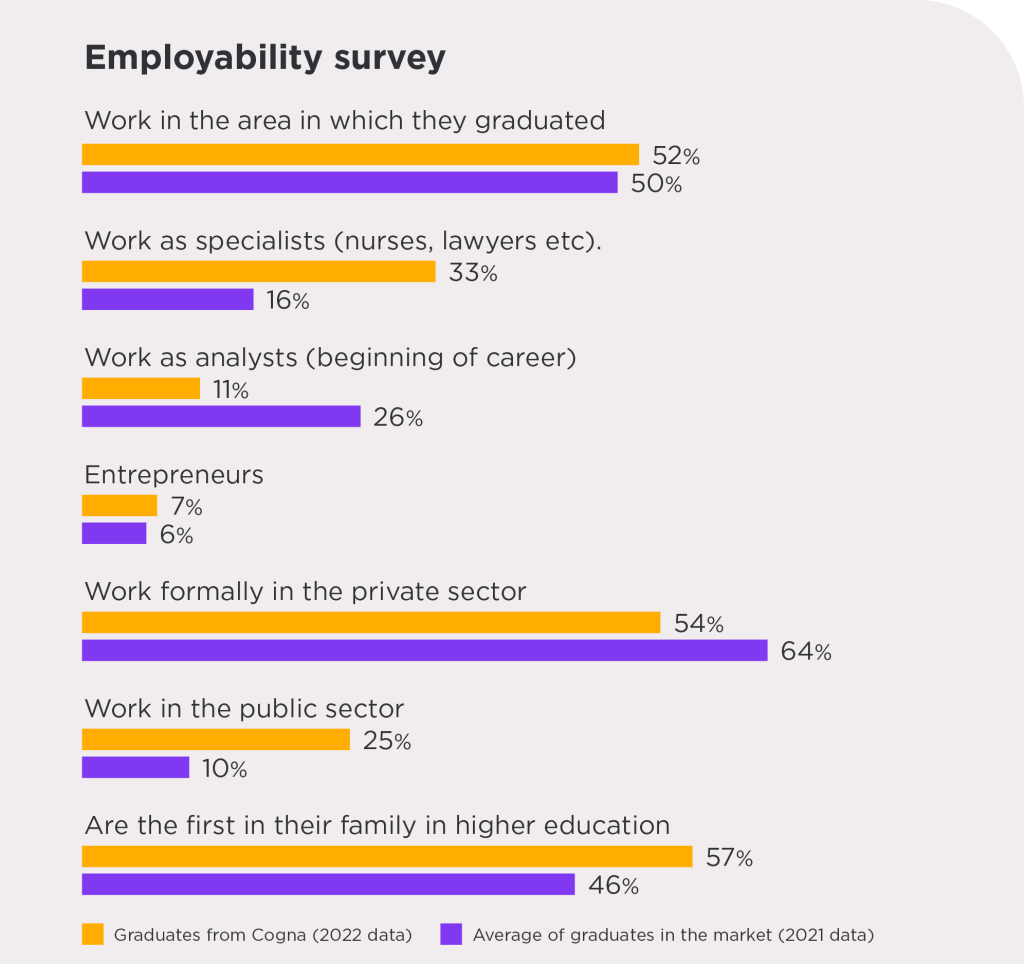 Employability Survey Image of the Employability Survey Chart