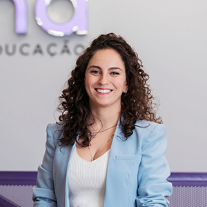 Imagem da Marina Pequeneza de Moraes – Gerente de Sustentabilidade e Impacto Social da Cogna